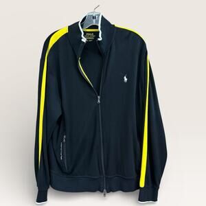 Polo Ralph Lauren Performance Full Zip Jacket Men XL Preppy Streetwear Blokecore